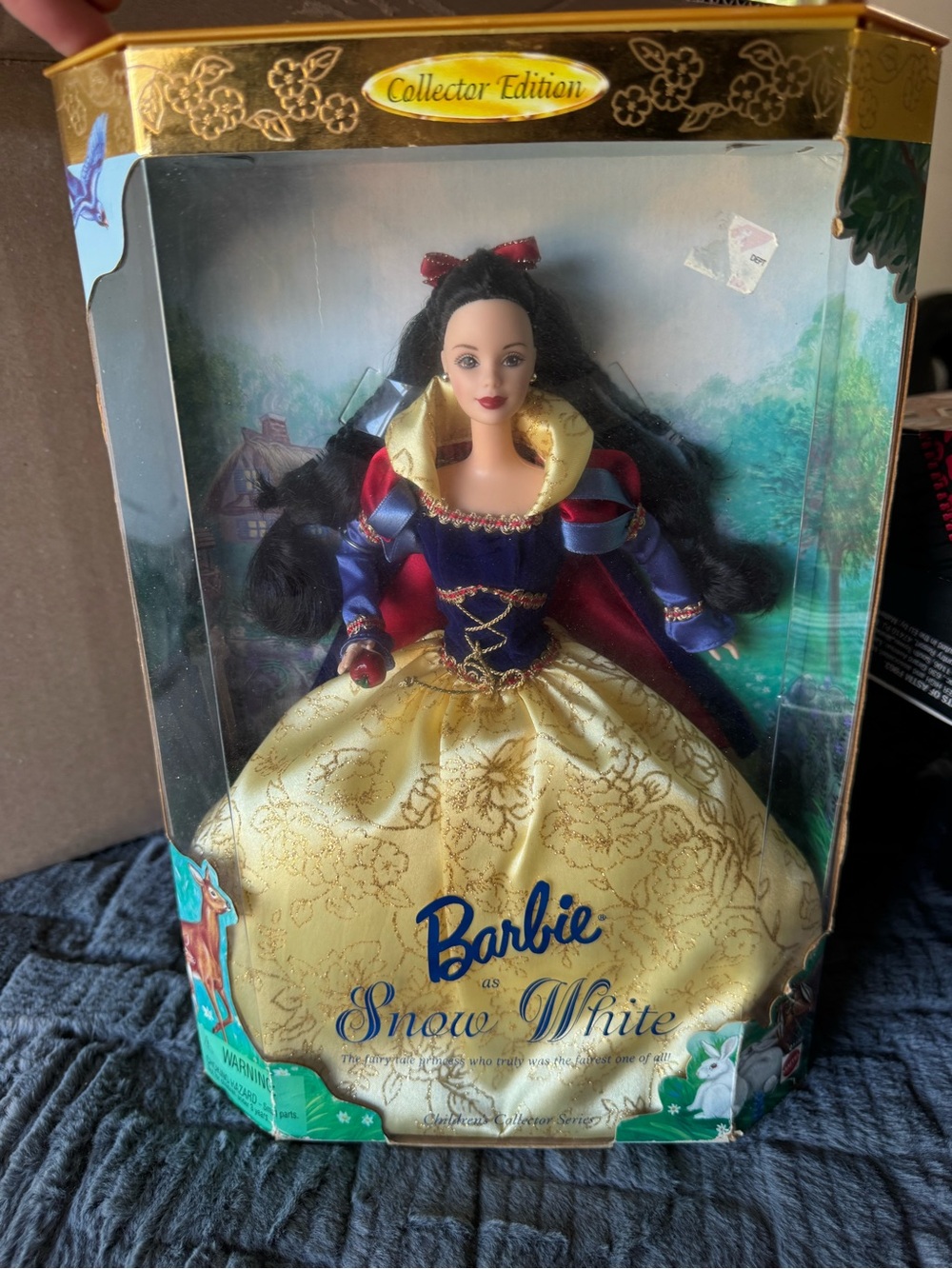 Barbie Snow White Collector Edition Doll - Gold & Navy Gown